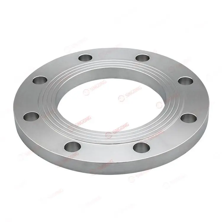 Plate butt-welding flange