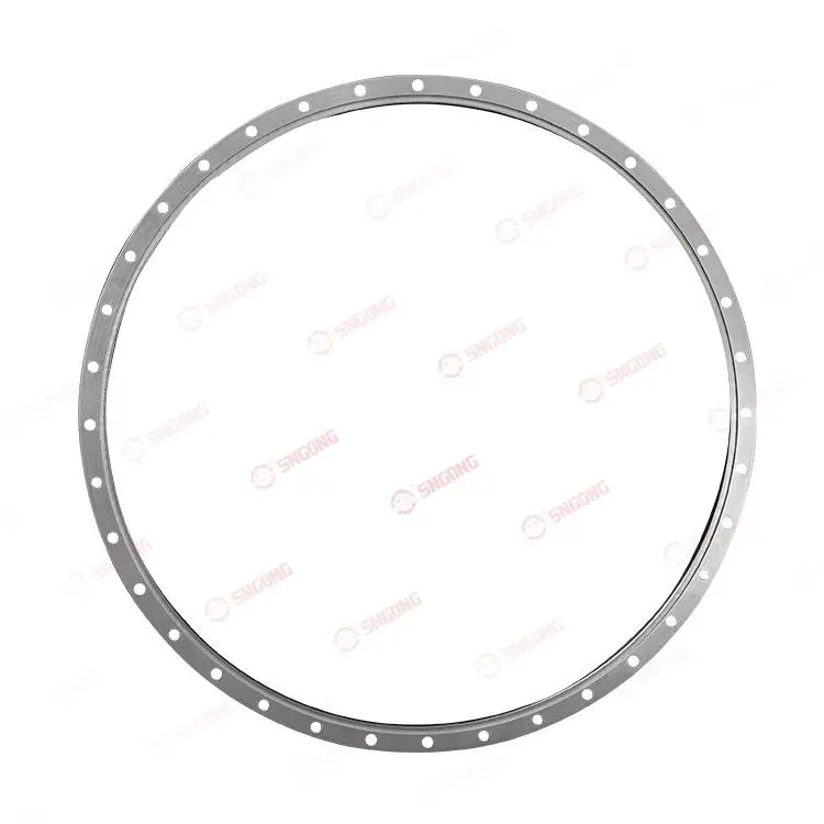 Large-diameter flange
